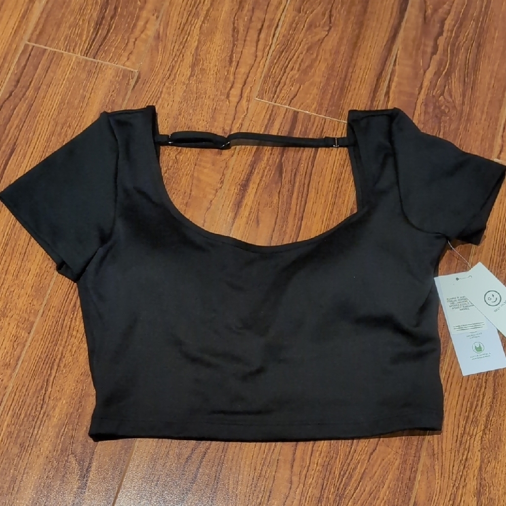 GILLY HICKS Black Women's Active Top